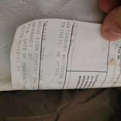 Two Twin Daybeds with Brooklinen and Woolrich Bedding (B2-CE)