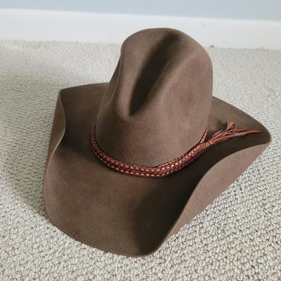 Custom Made Men's Hat by Limpia Creek Hats and More (B1-CE)