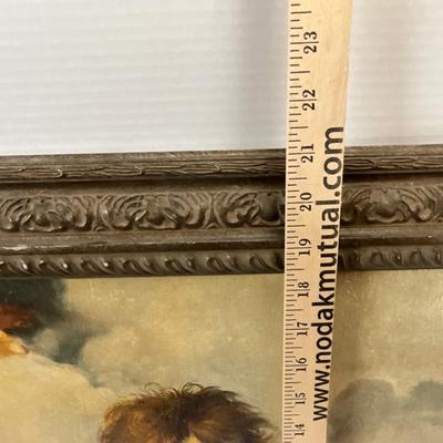 Vintage Frame, Raphael - Cherub Angels Print