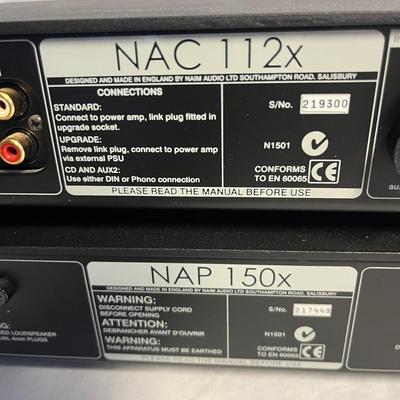 Naim Amplifier & Pre Amplifier (BS-MG)