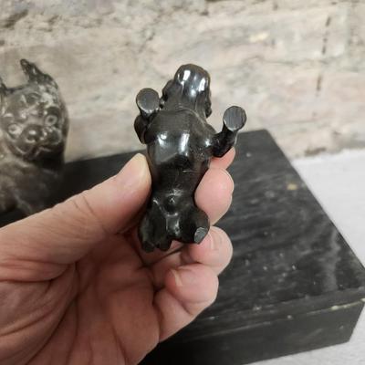 Metal dogs lot