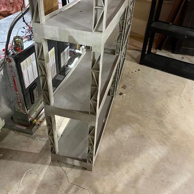 Four Plastic Shelving Units (BS-MG)