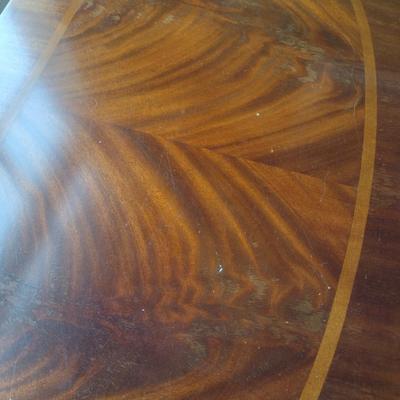 Nice Bowfront Three Drawer Mahogany Finish Bedside Dresser Choice B