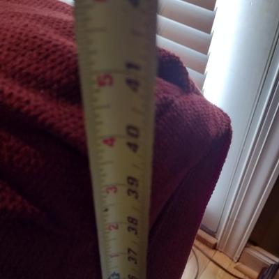 Manuel Recliner Burgandy Shade