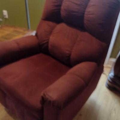 Manuel Recliner Burgandy Shade
