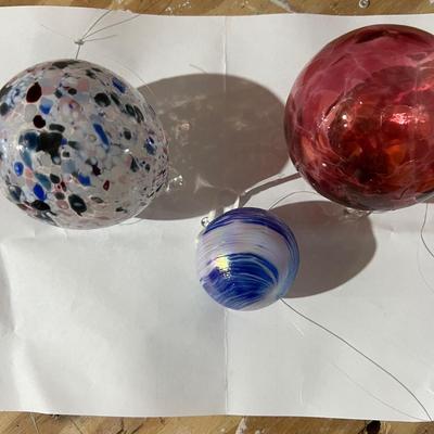 Blown Glass Ornaments (BS-MG)