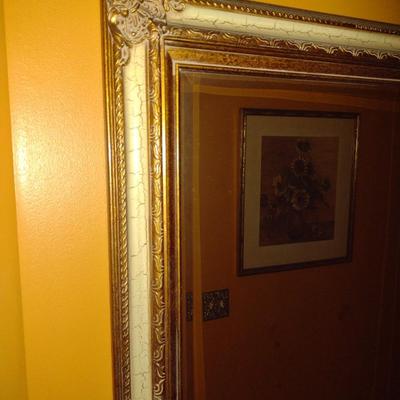 Framed Wall Mirror 44"