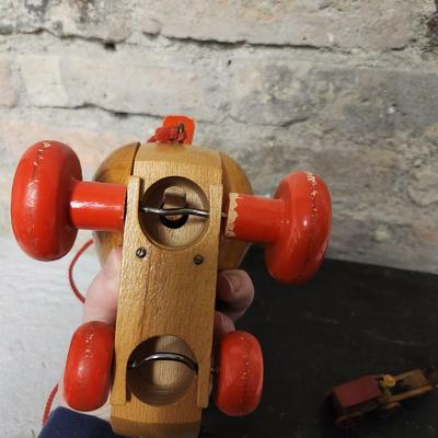 Wooden toy lot