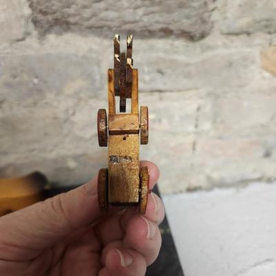 Wooden toy lot