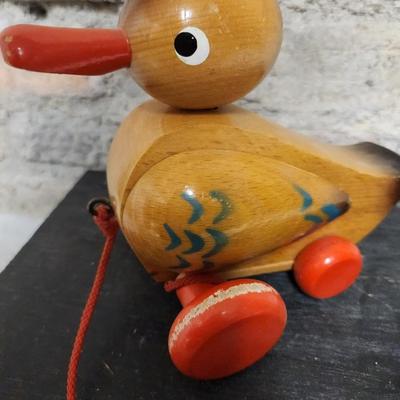 Wooden toy lot