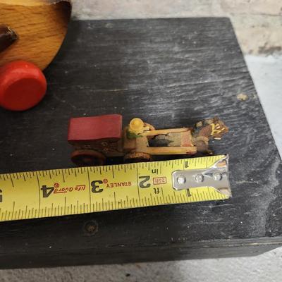 Wooden toy lot
