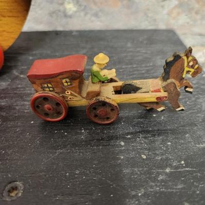 Wooden toy lot