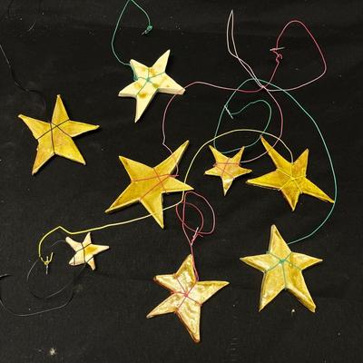 Wooden Tree Topper, Ceramic Stars & More (BS-MG)
