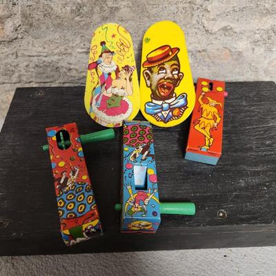 Vintage noise makers