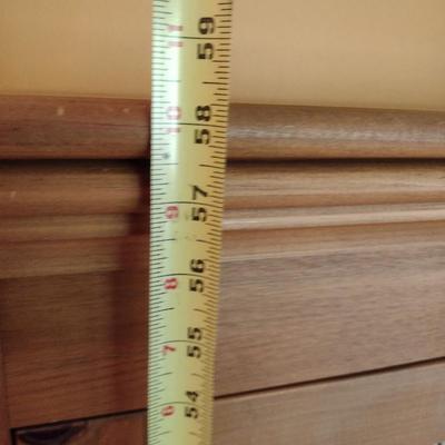 Solid Pine Double Door Pie Safe or Jelly Cabinet with Punched Tin Accent Panels (No Contents)