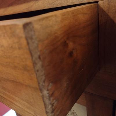 Solid Walnut Double Door Pie Safe with Punched Tin Accent Panels