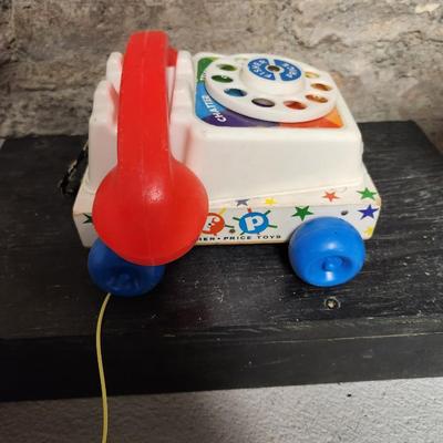 Vintage Fisher Price pull along lot