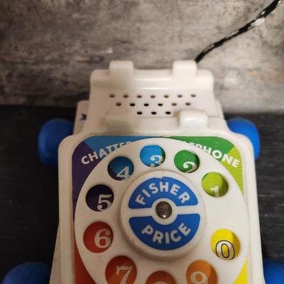 Vintage Fisher Price pull along lot