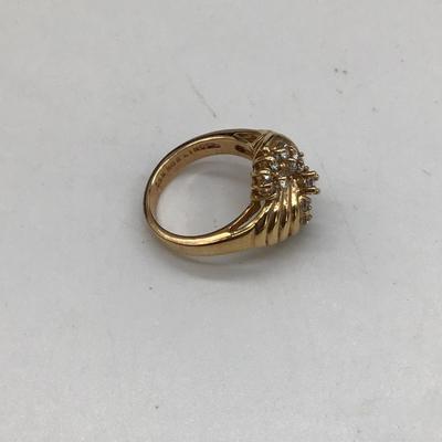 14K gold filled design ring