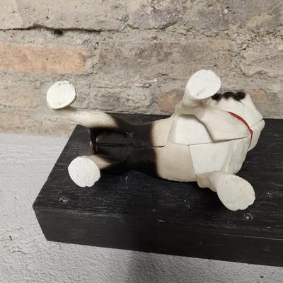 Cast iron bulldog bank