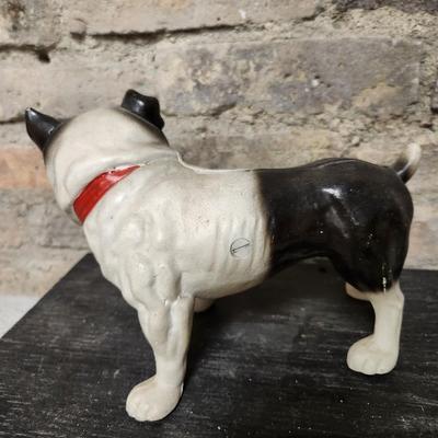 Cast iron bulldog bank