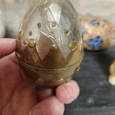 Chicks, eggs and a squirrel