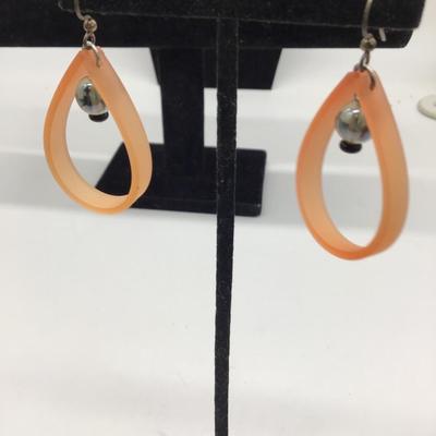 Rubber material fashion Earrings