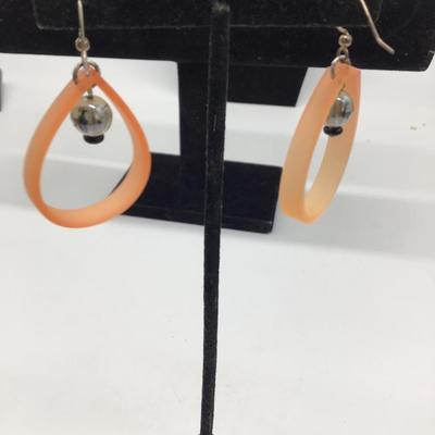Rubber material fashion Earrings
