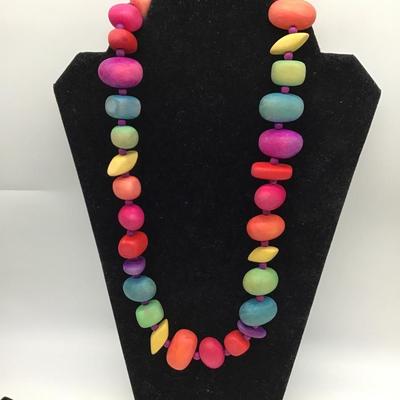 Vintage colorful necklace