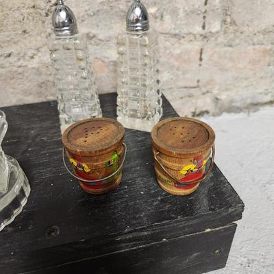 Vintage salt and pepper shakers lot