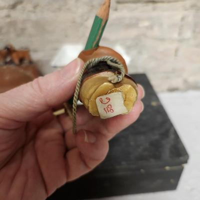 Antique Dog figures lot