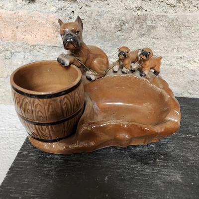 Antique Dog figures lot