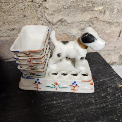 Antique Dog figures lot