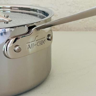 New In Box All-Clad 3 Quart Stainless Sauce Pan