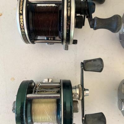 AMBASSADUER BY ABU Lot of 6 Fishing Reels