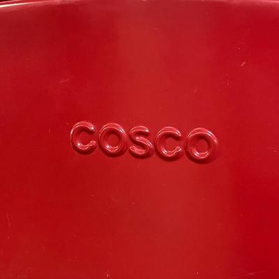 COSCO ~ Retro Kitchen Metal / Vinyl Step Chair