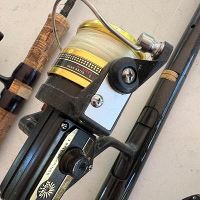 Lot of 4 Rod & Reel Combos