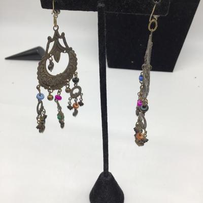 Vintage fashion earrings