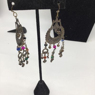 Vintage fashion earrings