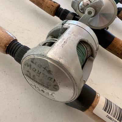 Lot of 4 Rod & Reel Combos