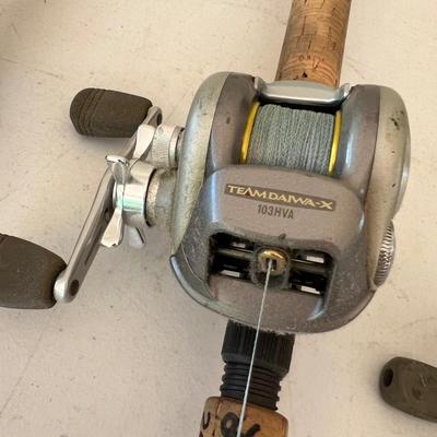 Lot of 4 Rod & Reel Combos