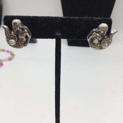 Fashion mermaid earrings