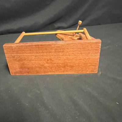 Miniature Covered Wagon & More Unique Wooden Curios (S-RG)