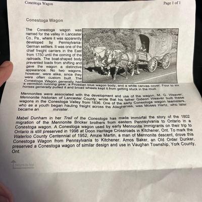 Miniature Covered Wagon & More Unique Wooden Curios (S-RG)