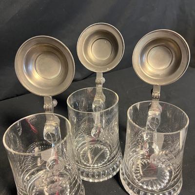 Hofbrauhaus & Lowenbrau Steins & Pewter Guiness Mug - (S-RG)