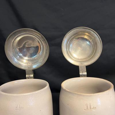 Hofbrauhaus & Lowenbrau Steins & Pewter Guiness Mug - (S-RG)