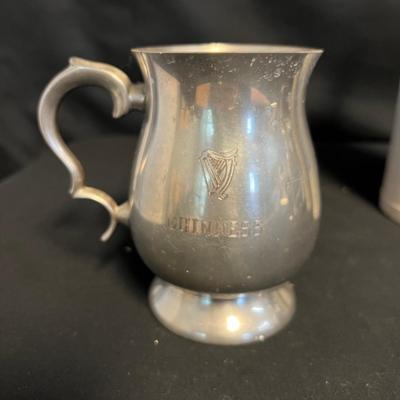 Hofbrauhaus & Lowenbrau Steins & Pewter Guiness Mug - (S-RG)