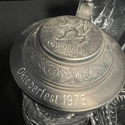 Hofbrauhaus & Lowenbrau Steins & Pewter Guiness Mug - (S-RG)