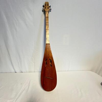 Mini Wooden Dulcimer & Hohner Golden Melody Harmonica (S-RG)