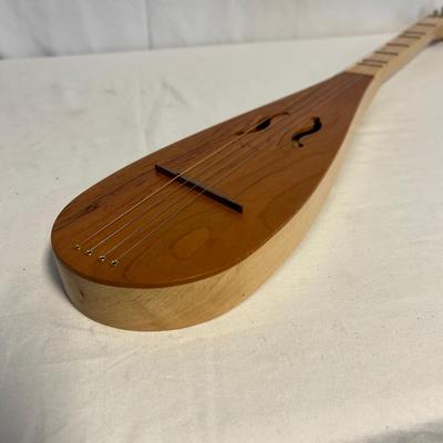 Mini Wooden Dulcimer & Hohner Golden Melody Harmonica (S-RG)